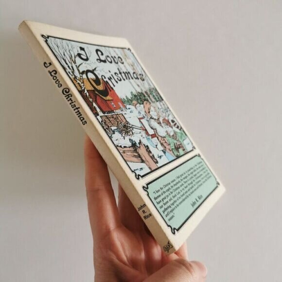 1955 "I Love Christmas" John Rice Paperback, Sword of the Lord Religious Book - Picture 2 of 9